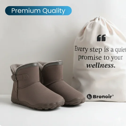 Bronoir CosyCloud Boot - Warm & Comfy Winter Barefoot Boot