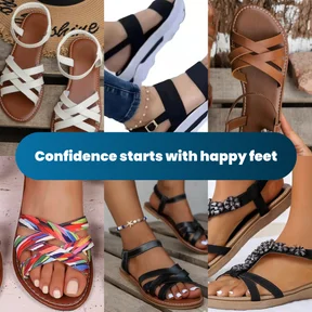 Bronoir™ Myava – Lightweight & Arch-Supportive Walking Sandals